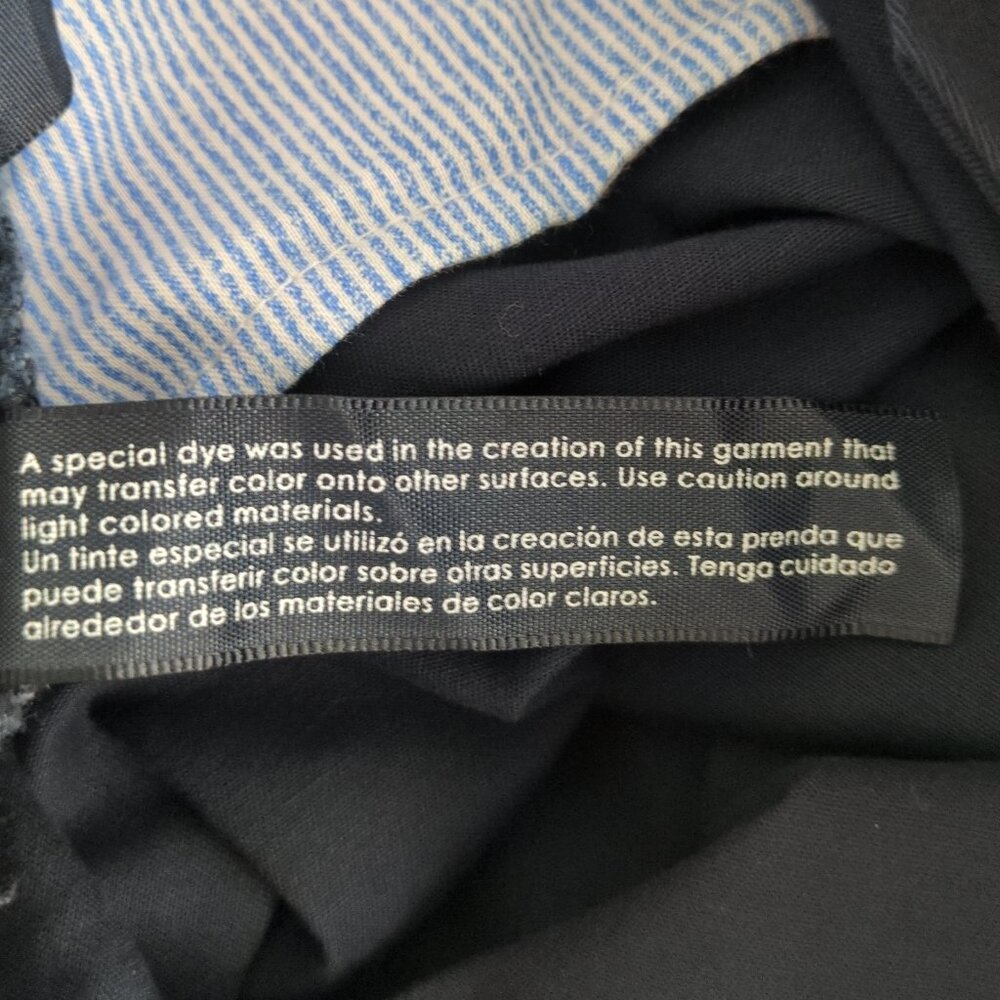 Tommy Hilfiger Hampton Navy Chino 14 Womens Pants Straight Business Corporate - Picture 7 of 9